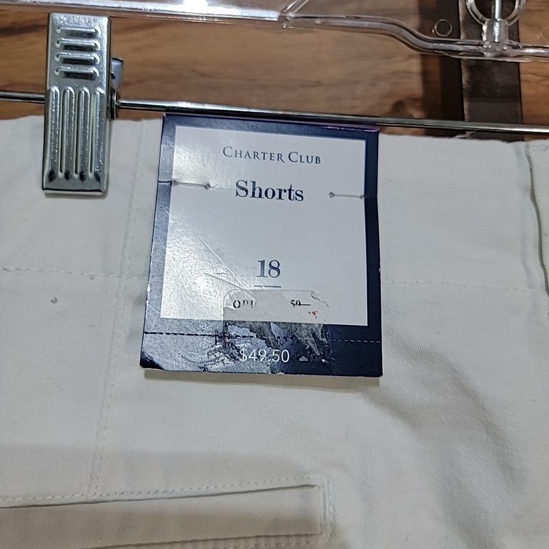 Charter Club Size 18 White Shorts