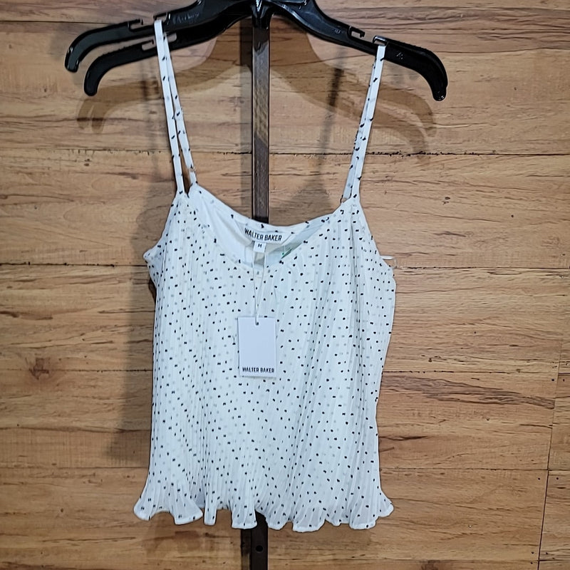 Walter Baker Size M Black White Lyric Cami Tank NWT