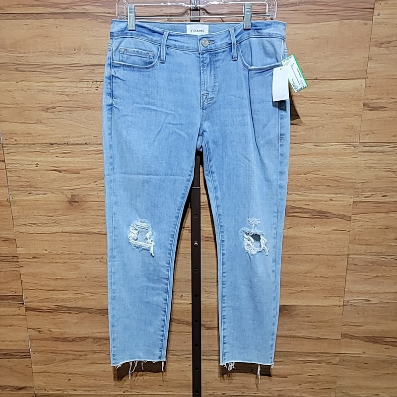 Frame Size 26  Le Garcon Crop Jeans NWT