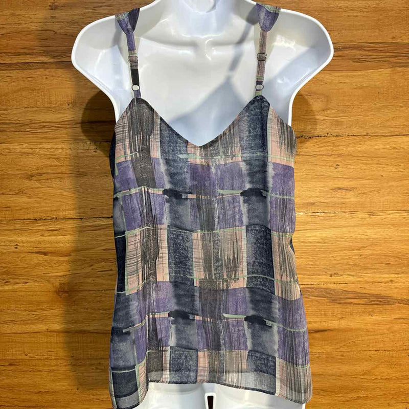 Cabi Purple & Gray Size XS Camisole