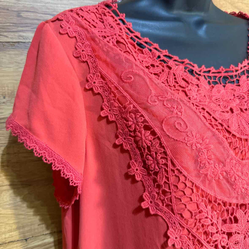 Chico's Crochet  Size 1 Blouse