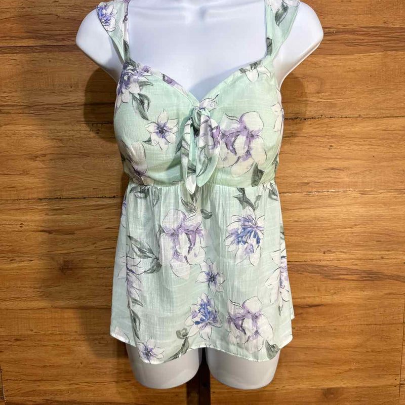 Candies mint green print Size M Camisole