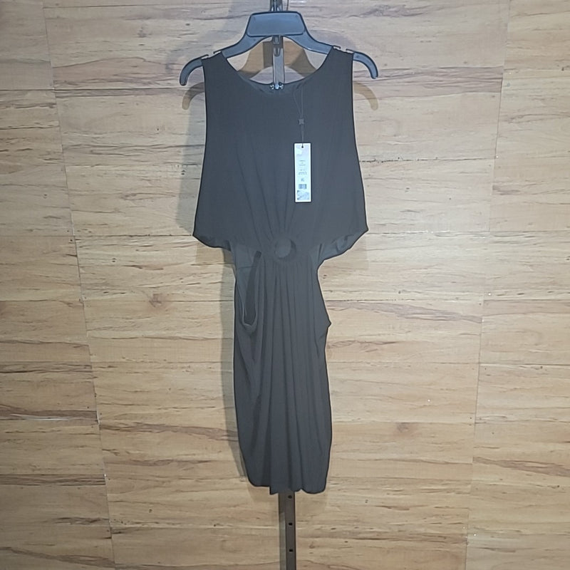 BCBGeneration Size L Black Cutout Mini Dress NWT