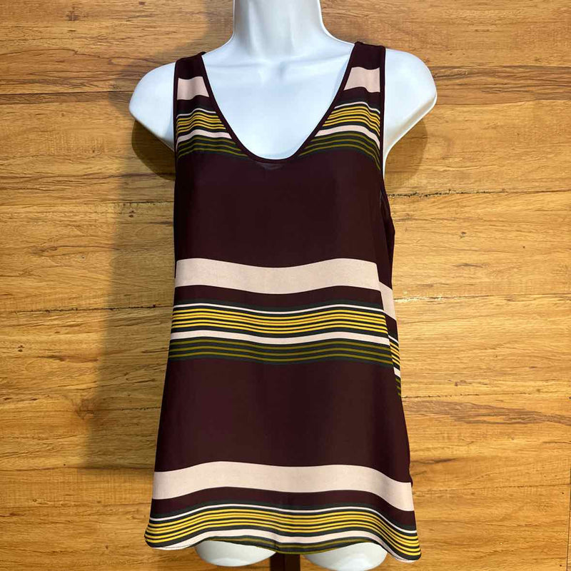 Loft Maroon Size SP Sleeveless