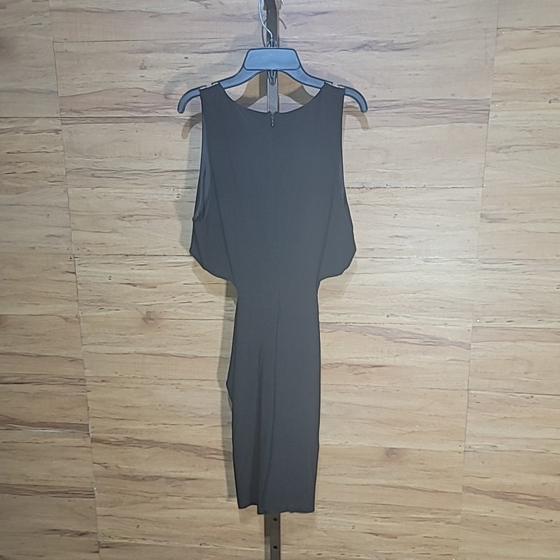 BCBGeneration Size L Black Cutout Mini Dress NWT