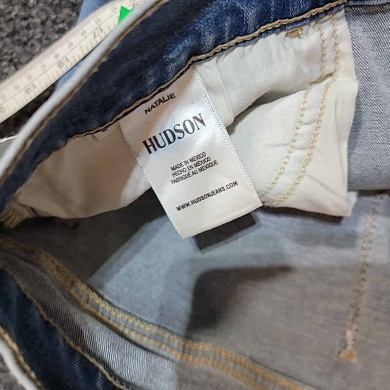 Hudson Size 30 (10) Blue Denim Natalie Honey Bee Jeans NWT