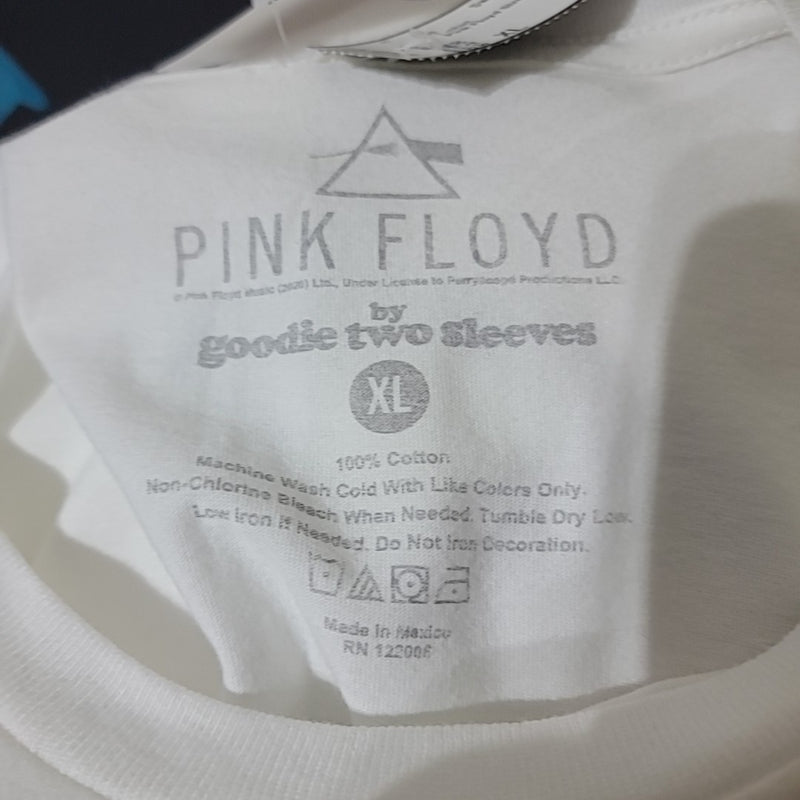 Pink Floyd Size XL White T-shirt NWT