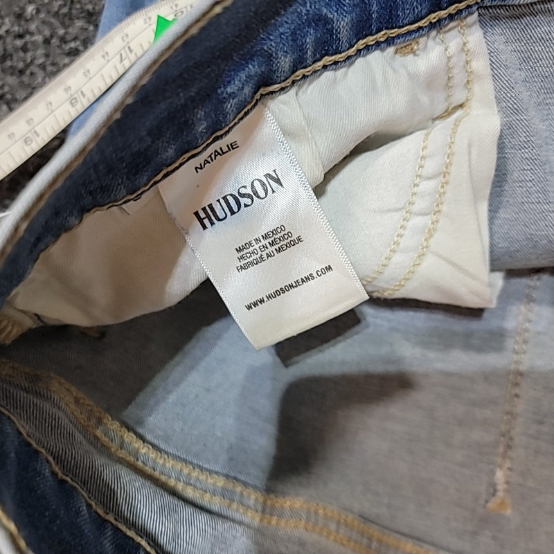 Hudson Size 30 (10) Blue Denim Natalie Honey Bee Jeans NWT