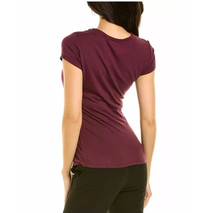 Ted Baker Size 6 (US Size 14) Purple Jacii fitted Tee Knit Top NWT