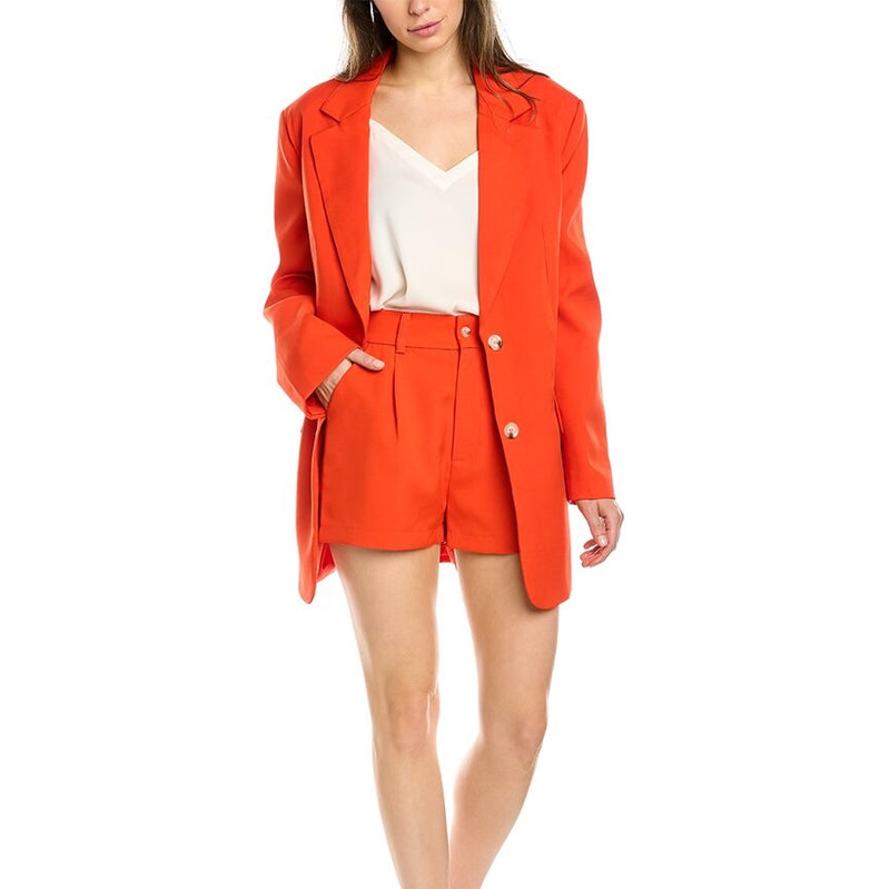 Walter Baker Size S Clementine Orange Kira Blazer NWT