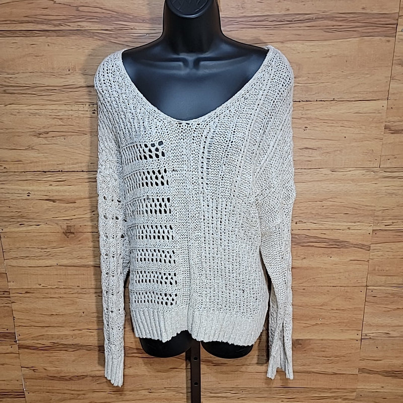 Sage the Label Size XS Beige Sweater NWT